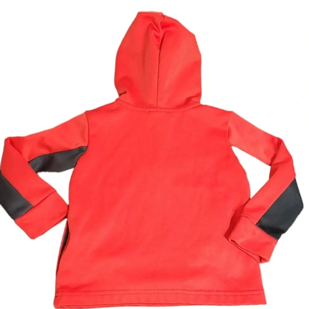 Nike Toddler Just Do It‎ Hoodie Size 2T Red Black B58